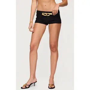 Edikted Women's Hook Belt Micro Shorts