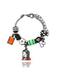 Nezuko Bracelet – Colorful Charm Beads Inspired by Anime Slayer – Anime Gift for Fans and Collectors