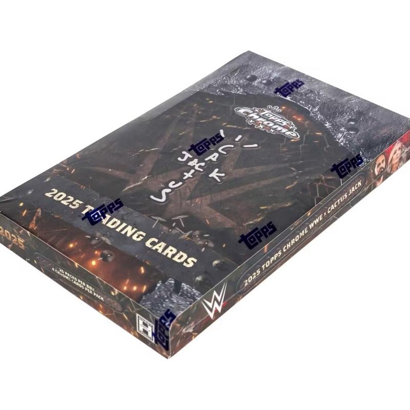 2025 WWE Topps Chrome Cactus Jack Hobby Box