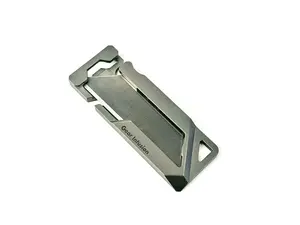 Titanium EDC Utility Knife – Lightweight Retractable Box Cutter for Everyday Carry