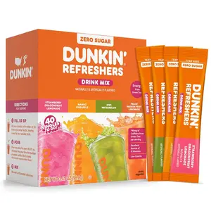Dunkin' Refreshers 40ct Variety Pack Sugar Free Singles To Go