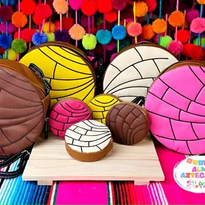 Mexican Concha Handbag Coin Purse / Monedero Bolsa / Pink Concha