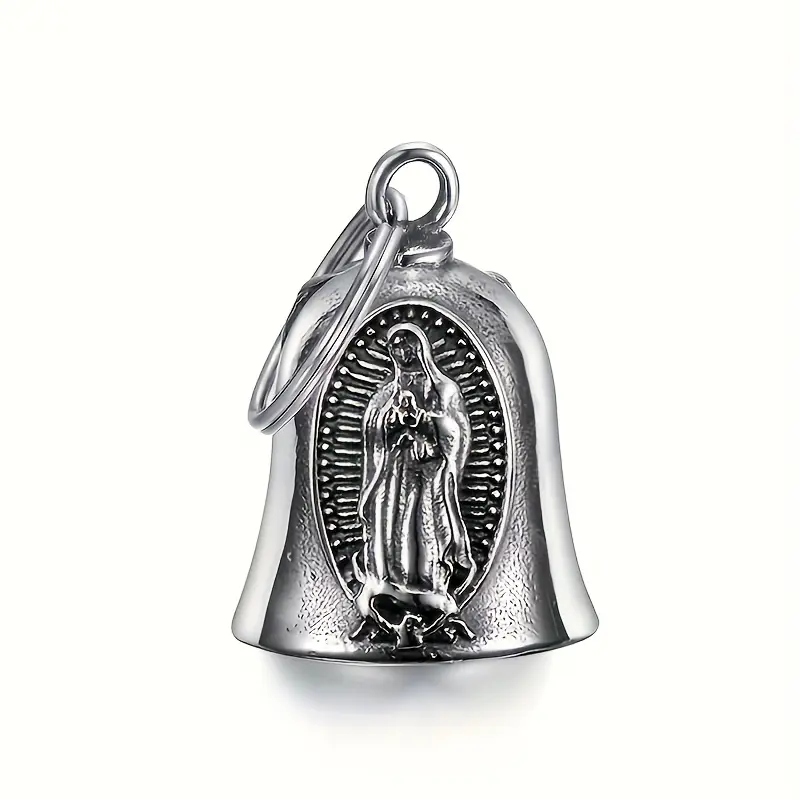 Retro motorcycle wind domineering motorcycle riding bell guard bell riding bell protection knight steel bell protection knight and bring good luck on the road Bicycle bell