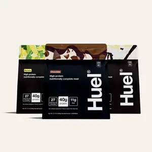 Huel Black Edition Powder | 10-Serve High-Protein Meal Powder with 27 Vitamins & Minerals | Plant-Based, Low Sugar, Vegan Protein Blend