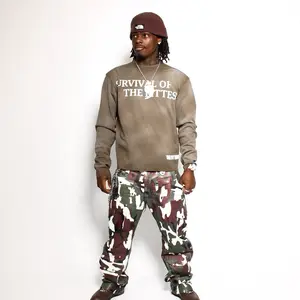 Olive “Survival of The Fittest” Long-sleeve Thermal