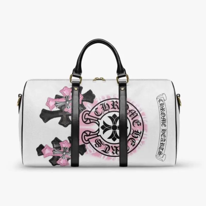 Unisex Y2K Style Duffel/Weekender Bag - Casual Carry Bag for Short Travel Trips, Luggage Option