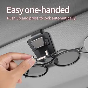 Sunglasses Holder, Multifunctional Car Accessory, Keep Sunglasses Safe, Sun Visor Organizer, Keep Your Car Tidy, Organize Your Car, Easy Access on the Road