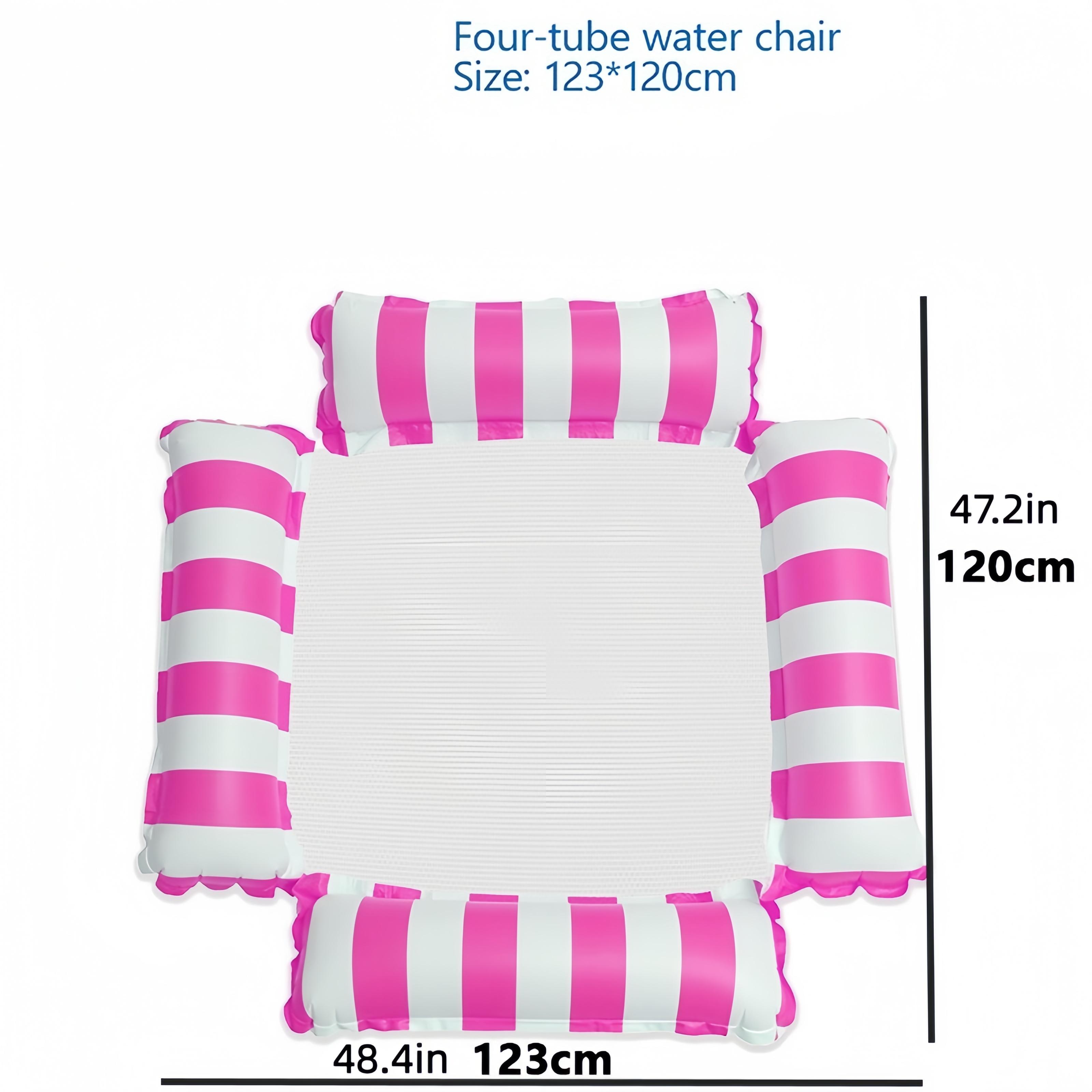 Pool Floats, Inflatable Pool Hammocks,Portable Pool Float for Adults, Pool FloatsAdult Lounge Chair, Pool Float Raft forSummer Relaxing & Travel, Pool Accessoriesfor Backyard Party, Above Ground PoolAccessories for Lake & Beach Vacation