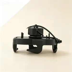 Heavy Duty RV Coupler Valve Cap with Handle EZ Coupler Black Bulk Valve Cap for RV Waste Tank No Glue Needed Reusable Easy Grip Design