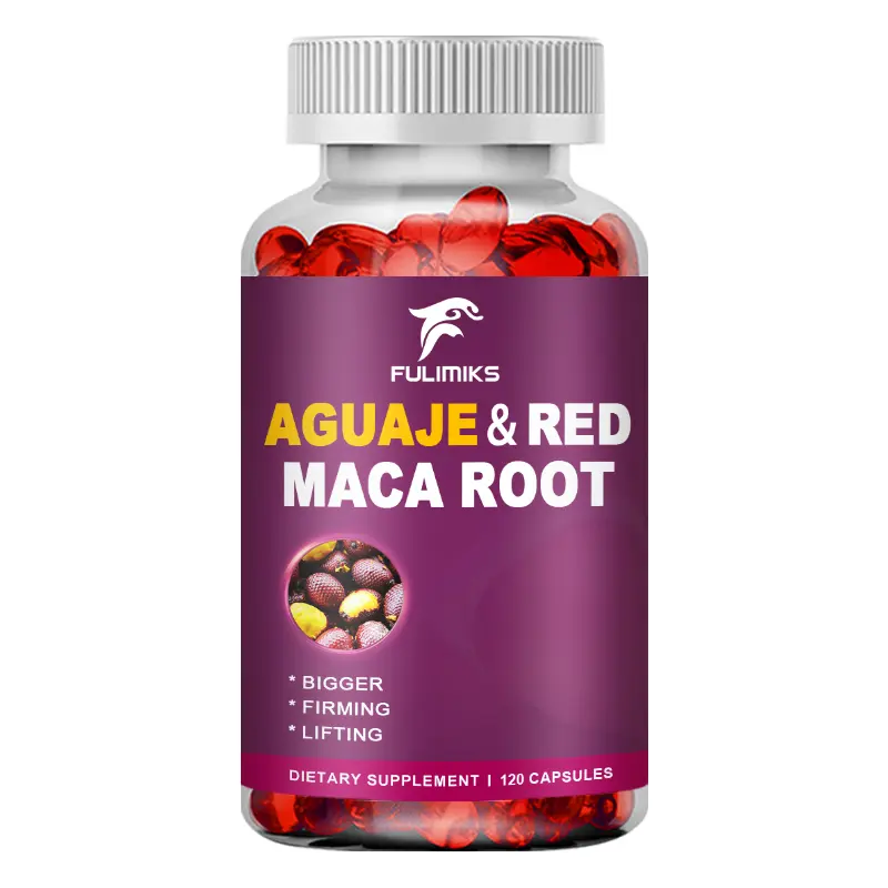 Fulimiks Aguaje Oil Capsules, Beauty Energy Dietary Supplement, Supports Overall Well-Being, Beauty Energy Supplement, Dietary Supplements