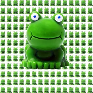 Mini Frog Garden Decorations, Small Resin Frogs, Moss Landscape Ornaments for Enchanted Gardens, Decorative Houses, Succulent Craft, Garden Sculptures Statues