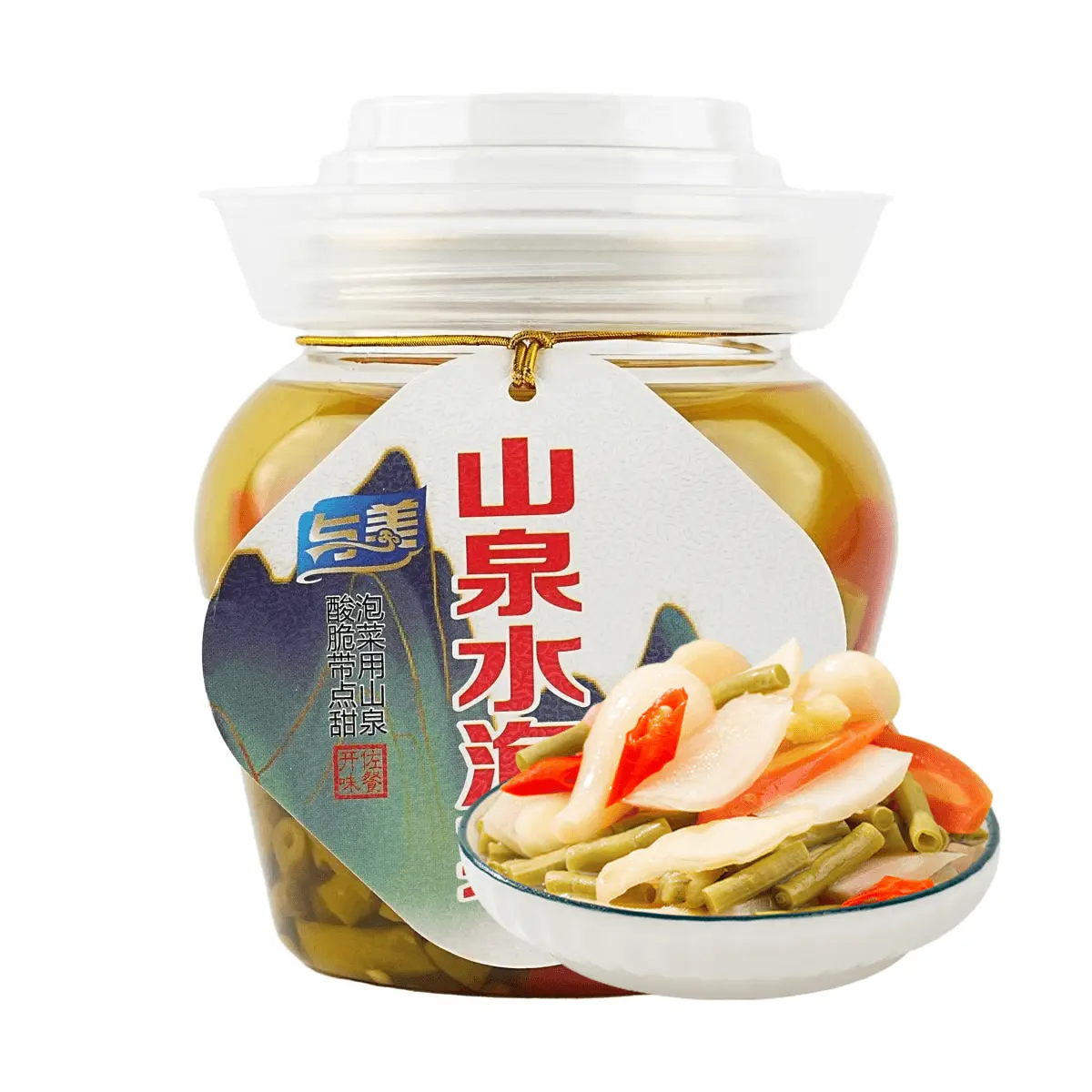 YUMEI Mountain Spring Water Kimchi Mix 450g | Sweet & Sour Crunchy Side Dish YUMEI Mountain Spring Water Kimchi Mix 450g | Sweet & Sour Crunchy Side Dish
