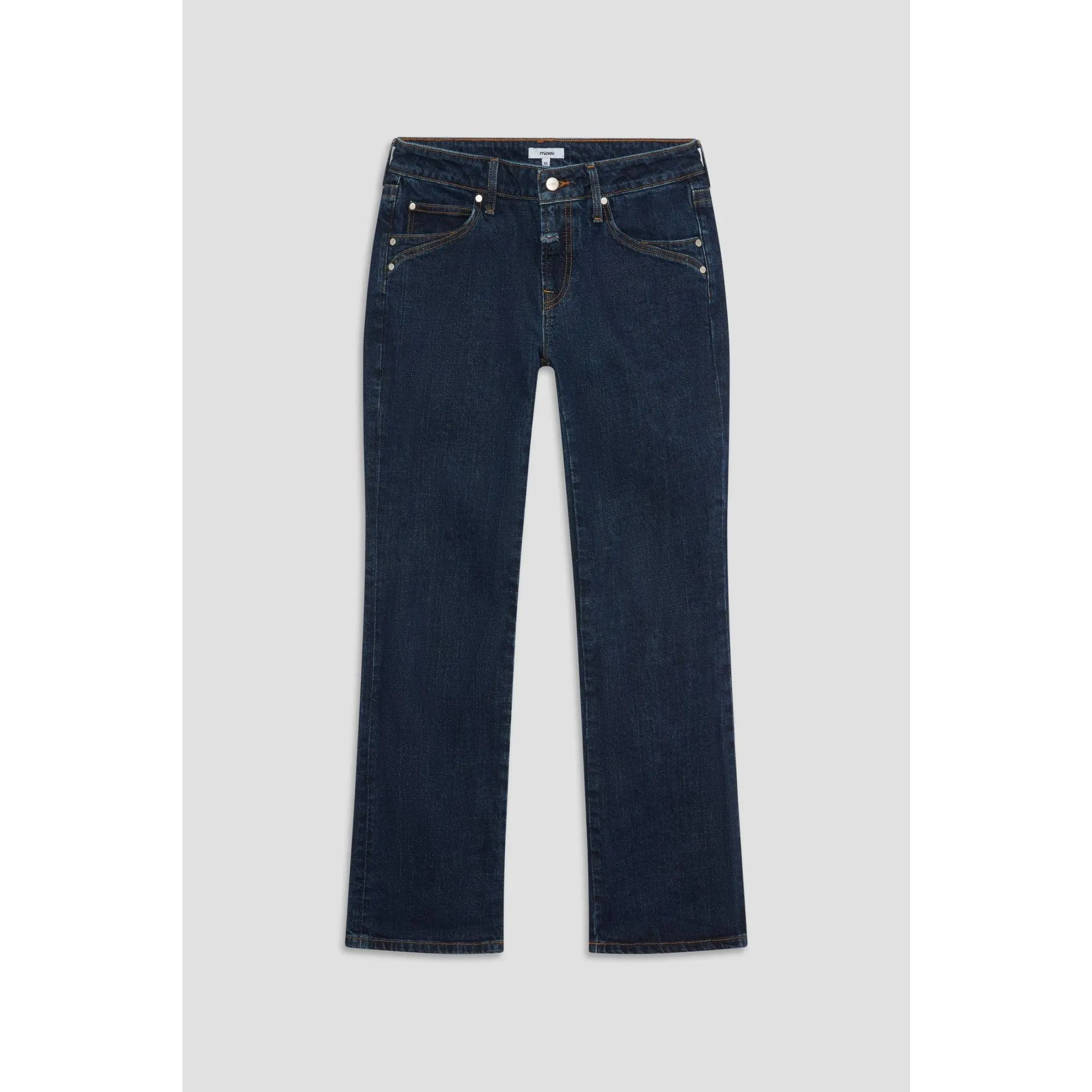 LOW RISE FLARE JEAN - DARK WASH