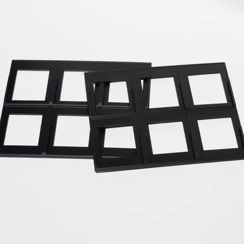 22cm x 25cm Standard Toploader Wall Mount Display Frame - Collectible Cards Accessory, TCG Storage, Trading Card Organizer, Hangs with Tape