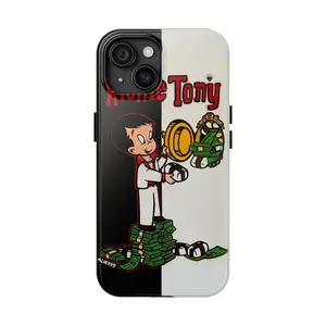 RICHIE RICH x TONY Phone Cases, Tough Phone Case, Cartoon Case, iphone Cases, Gift For Fan, Accessories