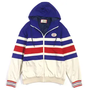 Pre-owned GUCCI Cotton Small Leather Goods XS Embroidered Zip Up Hoodie Jacket