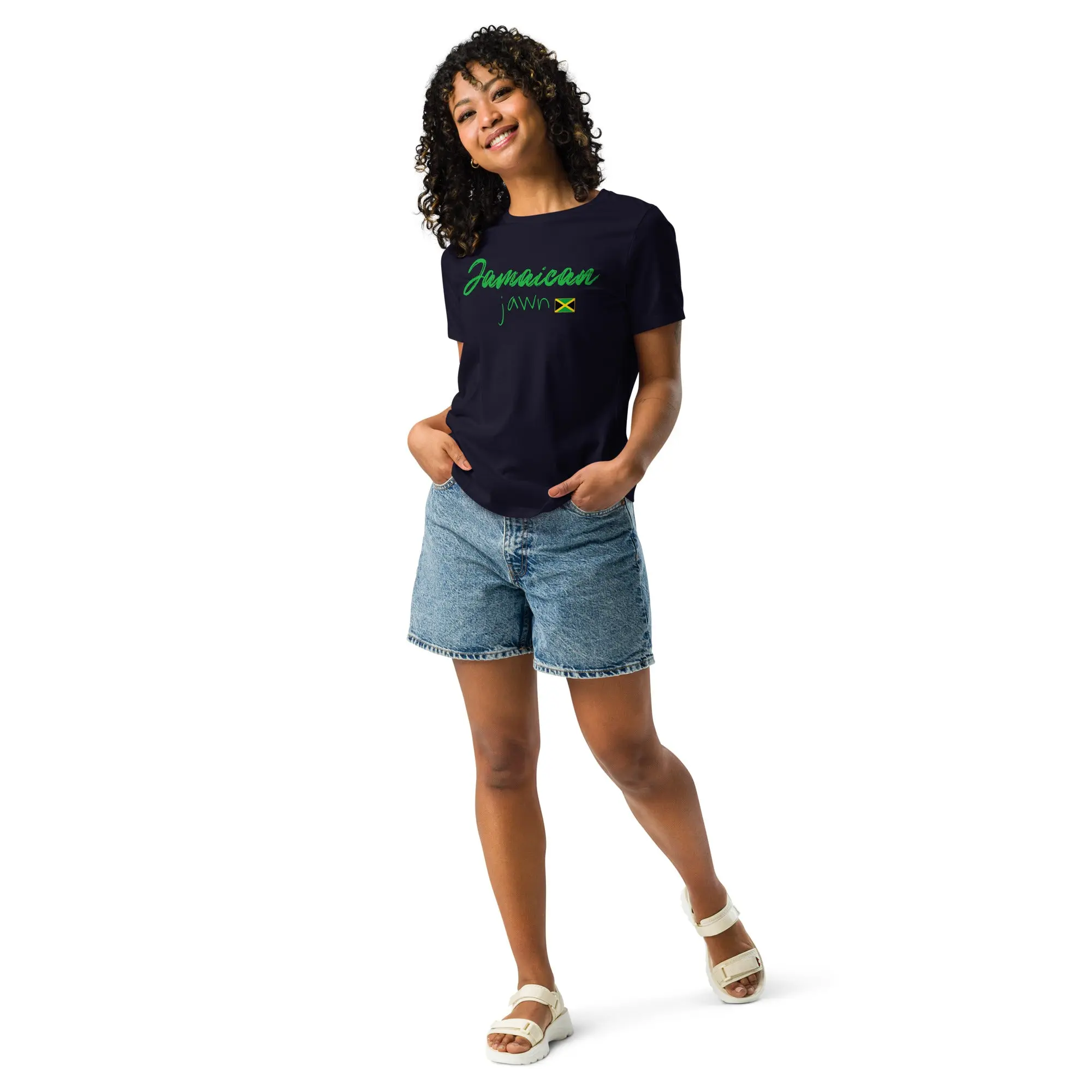 JAMAICAN JAWN City Pride Women's Relaxed T-Shirt