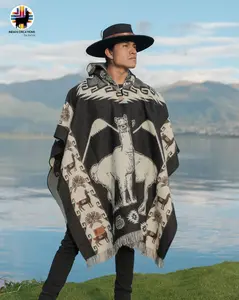 Andean Alpaca Poncho