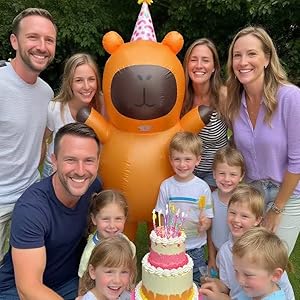 Capybara Inflatable Costume Adult, Funny Inflatable Costumes Blow up Suit Costumes for Adult,Party Cosplay Halloween Costumes Capybara Inflatable Costume Adult, Funny Inflatable Costumes Blow up Suit Costumes for Adult,Party Cosplay Halloween Costumes