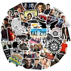 2026 new 10/30/50pcs Classic TV Show Supernatural Stickers Decals Luggage Skateboard Laptop Phone Car Cool Waterproof Sticker Kids Toys