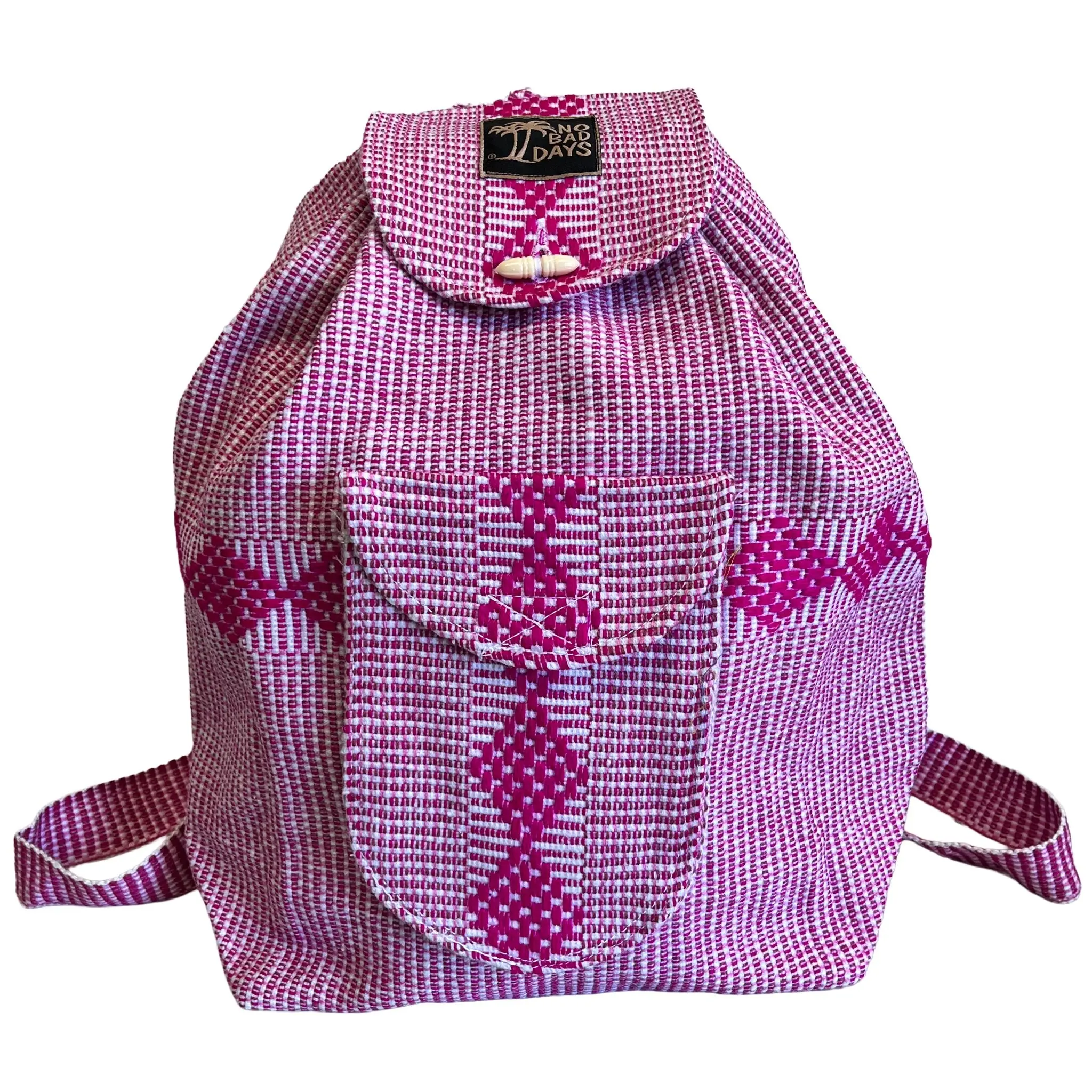 Baja Backpack - Pink Gingham