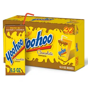 Yoo-hoo Chocolate Drink 6.5 oz Boxes - 32 Pack with Calcium & Vitamin D
