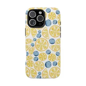 Lemon & Blueberry Phone Case For Iphone