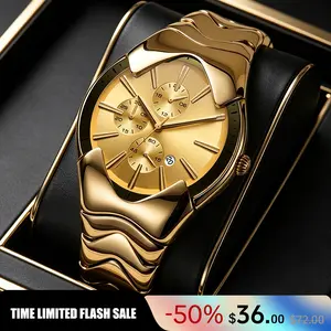 Millennium Y2K Style Sports Watch, New Men’s Wormhole Concept Timepiece, High‑End Business Waterproof Men’s Watch