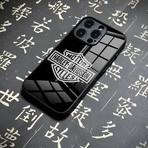 Motorcycle Harleys Davidsons Phone Case for Iphone 17 air 16 15 13 12 14 11 Pro Max Mini X Xr Xs 8 7 Puls 6 glass luxury coque