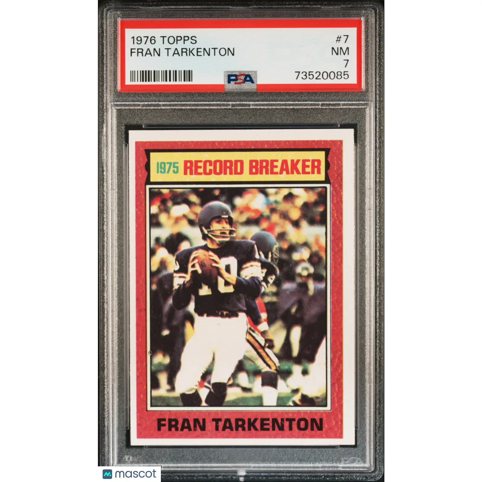 Fran Tarkenton PSA 1976 Topps Football #7 7 73520085