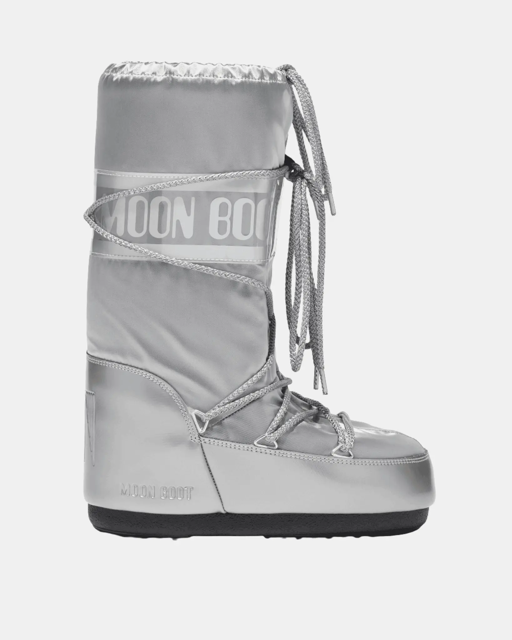 Moon Boot Icon Glance Tall - Silver