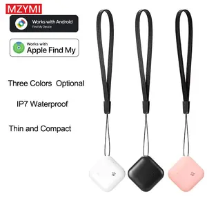 MZYMI Car GPS Tracker Mini Device IP7 Waterproof Anti-loss Compatible with Apple Find My iOS & Android Devices Thin Compact