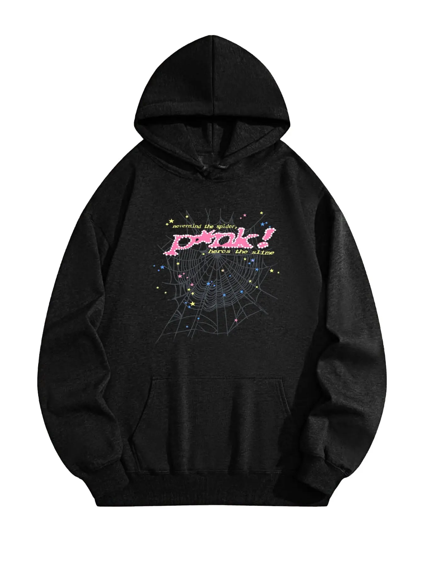 sp5der rhinestone og web v2 hoodie - TikTok Shop