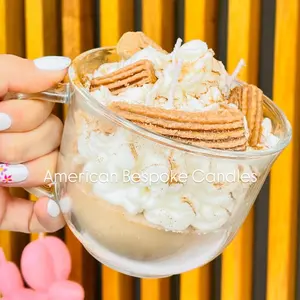 Churro & Cafe Fragrance Soy Wax Candle for a Cozy Atmosphere - Decor holiday candle