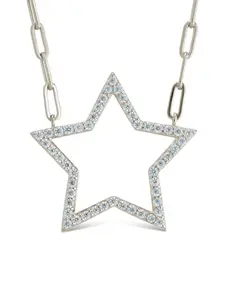Sterling Silver Noémie Shining Star Necklace