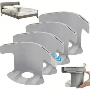4-pack Bed Sheet Holder with Locking Clips, Corner Fitted for All Mattress Sizes Bedsheet Clip Durable BeddingAccessories/ Lock Sheet Holders Keep Sheets Tight Heavy Duty Bed Sheet Holder