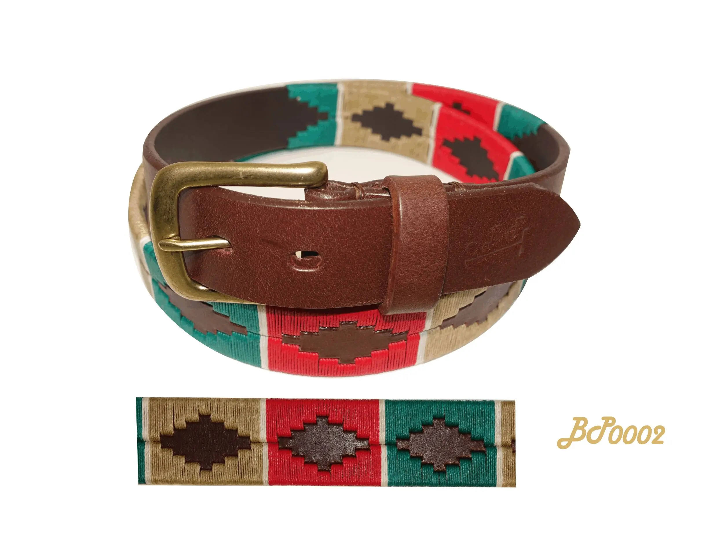 Belt Hand-woven genuine Argentine polo belt