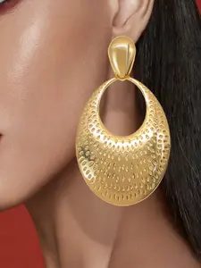 Large Earrings for Women, Elegant Dangle Design, Unique Geometric Pattern, Perfect for Special Occasions, Fashion Jewelry Accessories