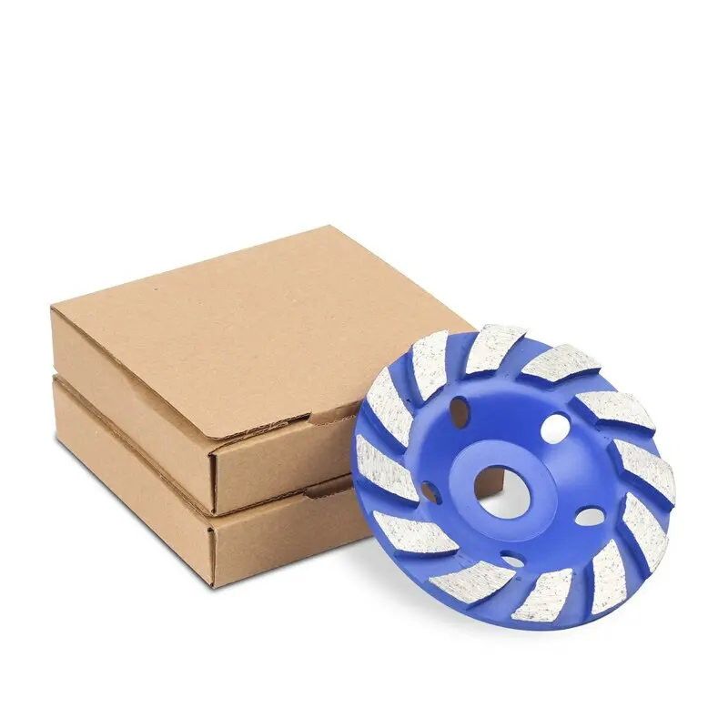 5" 125mm Diamond Grinding Carving Bowl Wheel Disc Shape Grinding Cup For Concrete Granite Stone Ceramic Polishing