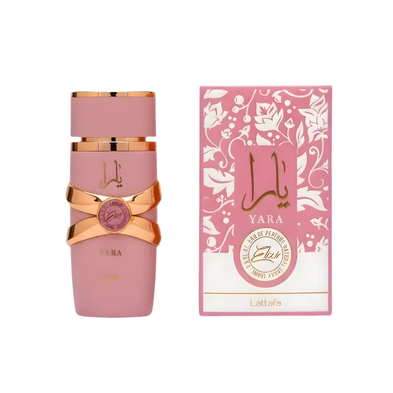 Lattafa Yara Elixir Eau de Parfum (3.4 oz) - Women's Perfumes, Sweet Gourmand Floral Fragrance, Amber Musk Warmth, Cozy Vanilla Base, Date-Night Vibe, Gourmand Warmth Comfort
