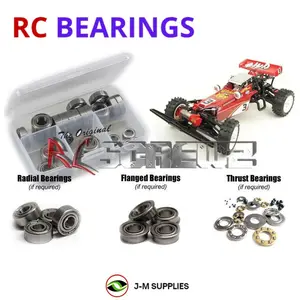RCScrewZ Metal Shielded Bearing Kit tam156b for Tamiya HotShot 1/10th (#58391) | RCX