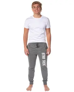 Star Trek Pajamas The Original Series Logo Men's Jogger Pajama Pants
