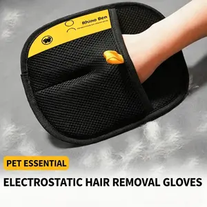 Pet Grooming and Fur Removal Glove for Cats and Dogs | Reusable Cleaning Tool for Home and Daily Use