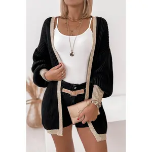 BECCA SHIMMER KNITTED LONGLINE CARDIGAN