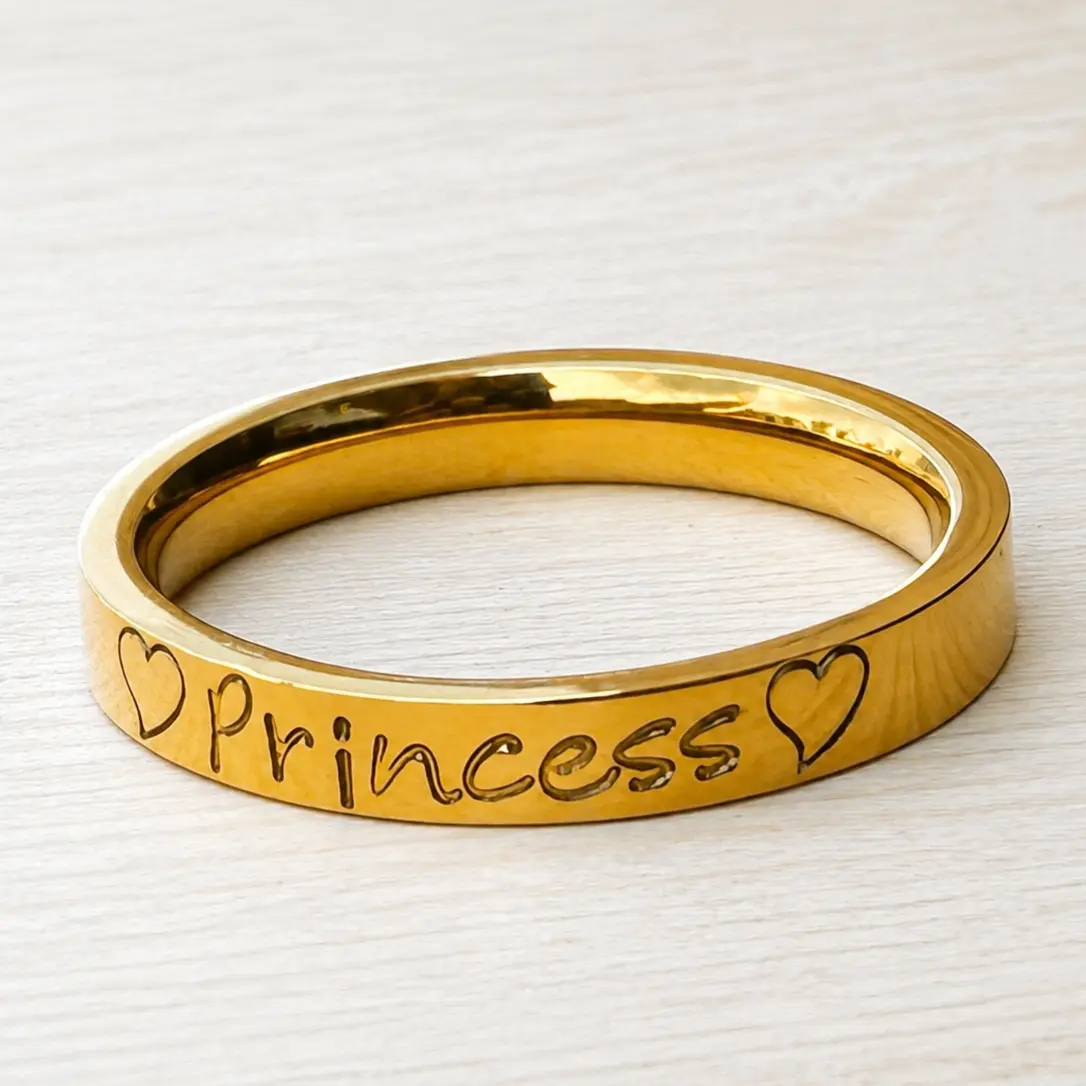 Square Edge Dainty Ring 15