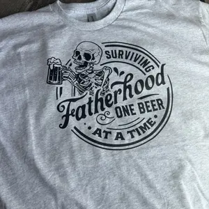 Surving Fatherhood One Beer at a Time T-Shirt