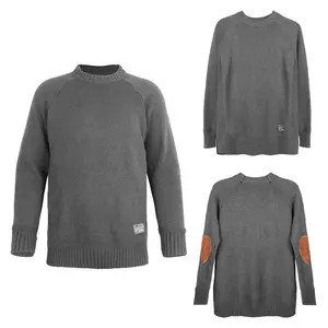 Men Pullover Sweater GRAY