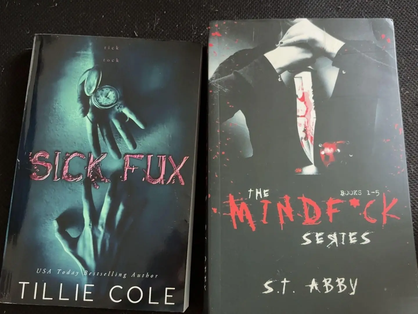 Sick Fux & The Mindf*ck Series Paperback - Combo of 2 Book set NEW Stock romance lover dark romance