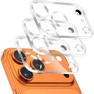 3pcs Transparent Full Coverage Phone Lens Film Protector, HD Camera Protection, No Damage Quality, Anti-Scratch, Practical Gift for iPhone Series