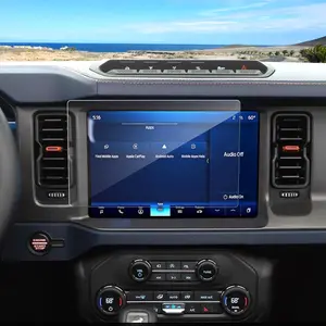 Anti-Glare Matte Screen Protector for 2023-2025 Ford Bronco (OuterBanks/Heritage/Badlands/Wildtrak/Everglades/Limited/Raptor), 9H Tempered Glass 2025 Bronco Accessories HD/Anti-Fingerprint 12"